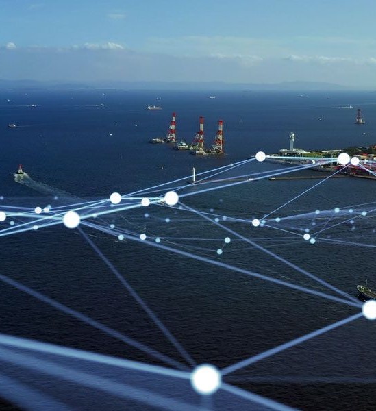 Global maritime operations across ports and vessels